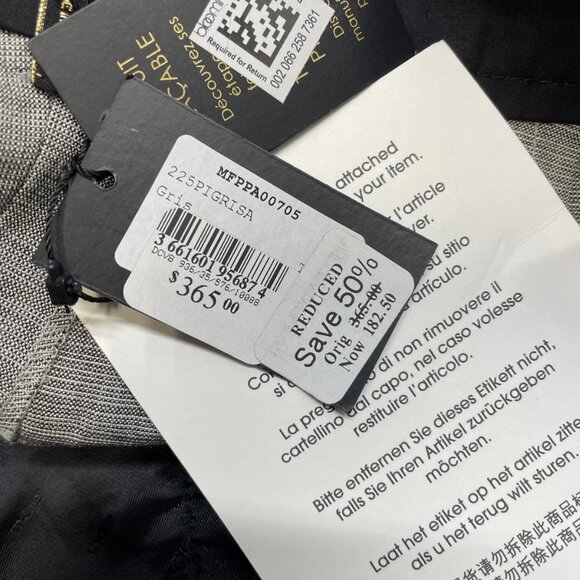 Maje “Pigrisa” Wide-Leg Trousers – Size 40 / US L (NWT) - Picture 5 of 6